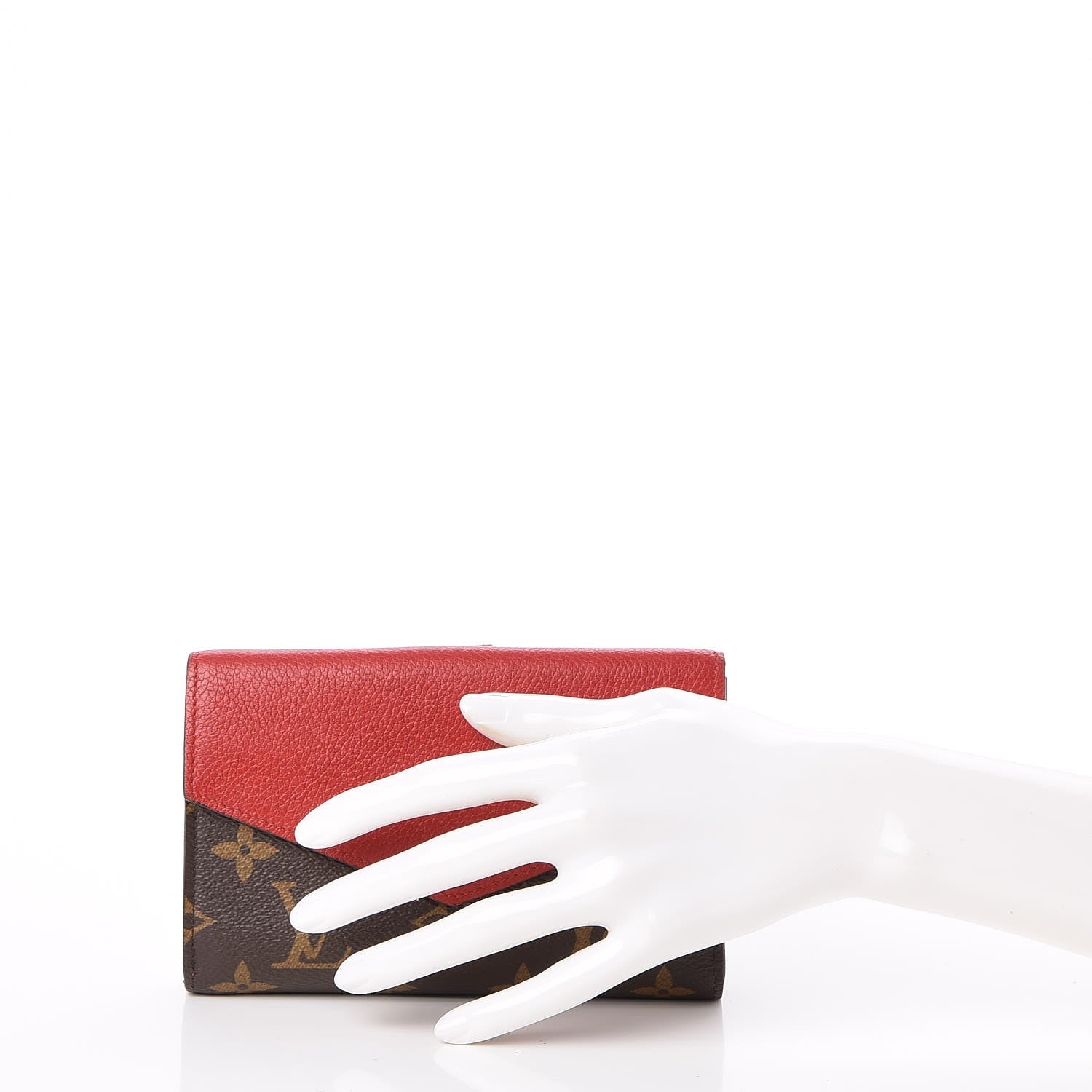 Louis Vuitton Monogram Pallas Compact Wallet Cherry 2 of 8