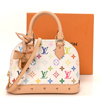 Louis Vuitton LV x TM Monogram Multicolor Alma BB White 11 of 11