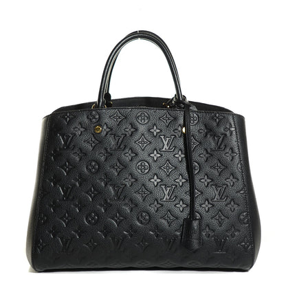 Louis Vuitton Empreinte Montaigne GM Black 1 of 8
