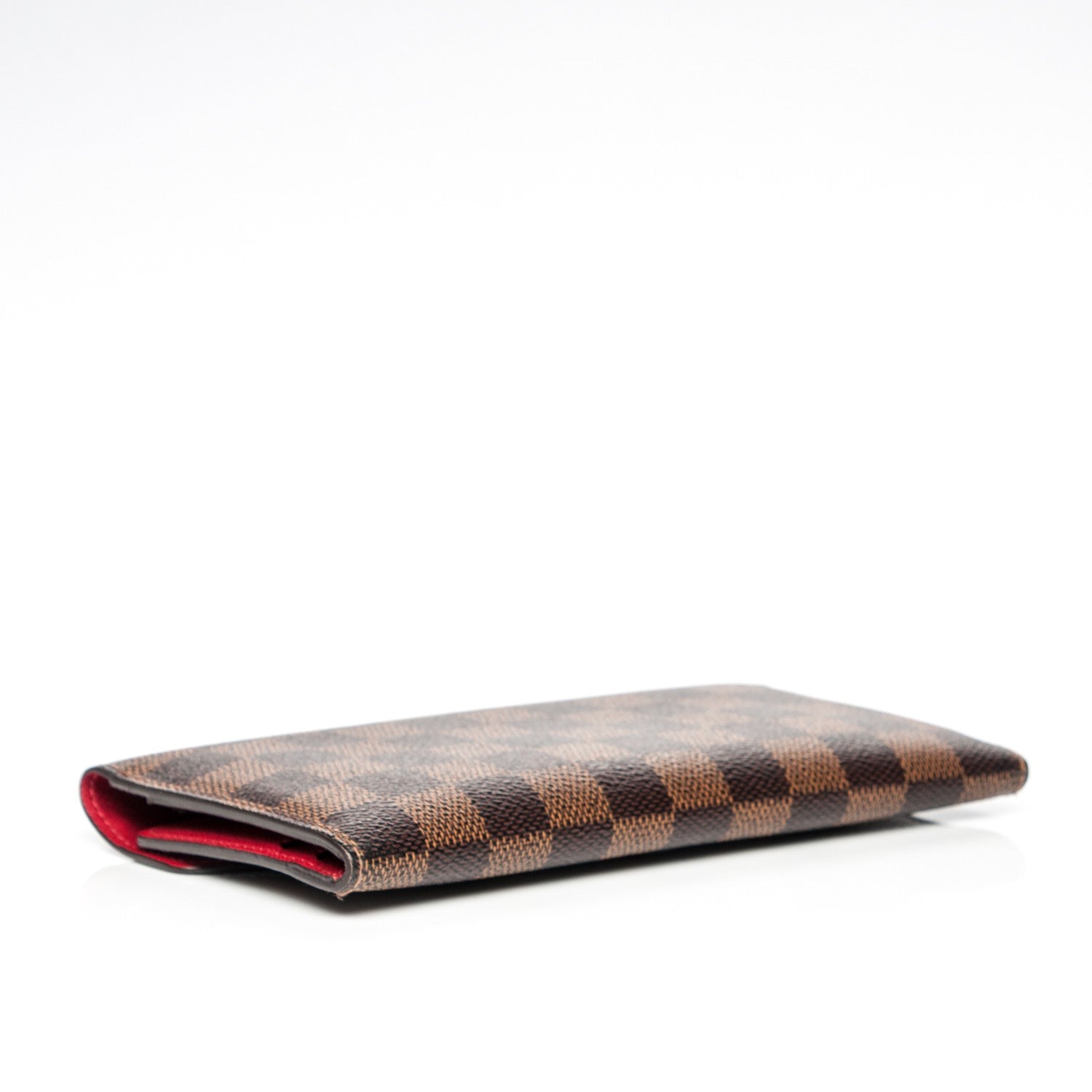 Louis Vuitton Damier Ebene Josephine Wallet Red 4 of 6