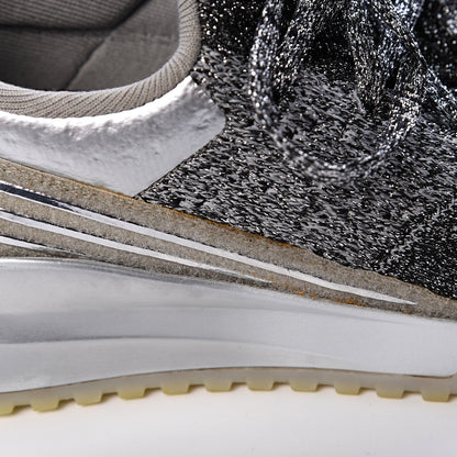 Louis Vuitton Technical Knit V.N.R Sneakers 8 Silver 14 of 16