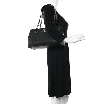 Chanel Goatskin Perfect Edge Tote Black 2 of 17