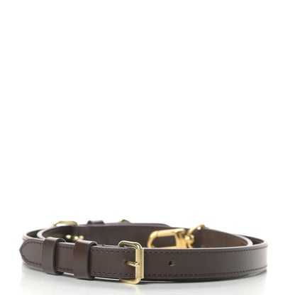 Louis Vuitton Calfskin Adjustable Speedy Bandouliere Shoulder Strap Brown 2 of 2