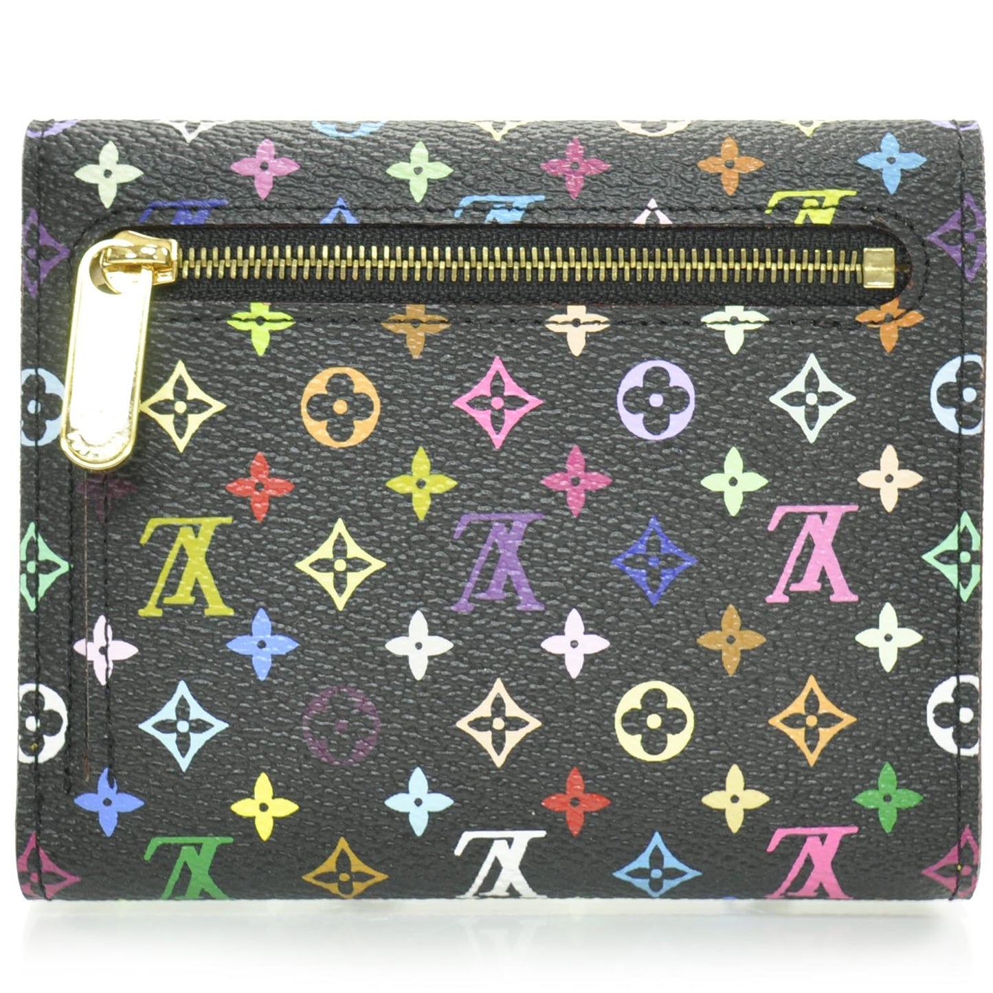 Monogram Multicolor Koala Wallet Black