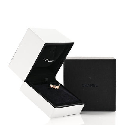 Chanel 18K Beige Gold Small Coco Crush Ring 50 5.25 8 of 8