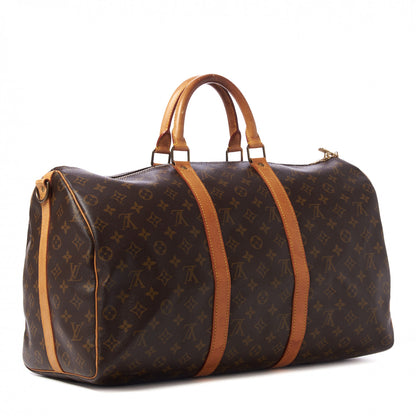 Louis Vuitton Monogram Keepall Bandouliere 50 2 of 12