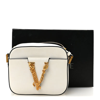 Versace Vitello Virtus Camera Bag White 10 of 10
