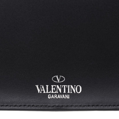 Valentino Garavani Calfskin VLTN Belt Bag Black Red 9 of 10