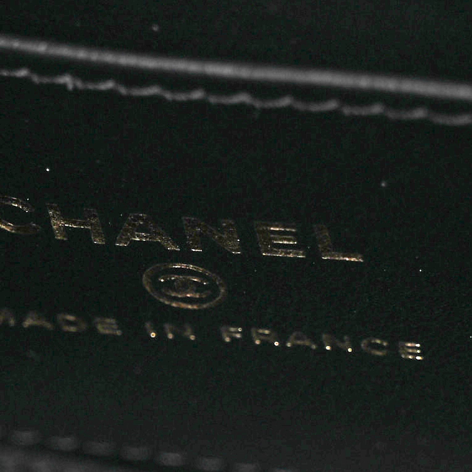 Chanel Shiny Aged Calfskin Quilted Mini Nano Kelly Shopper Black 6 of 11