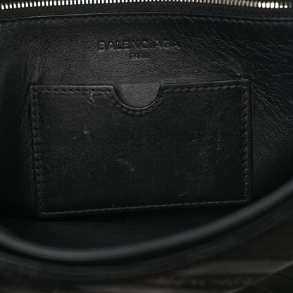 Balenciaga Nylon Jacquard Diagonal Logo Medium Scarf Lock Chain Shoulder Bag Black Red 10 of 14