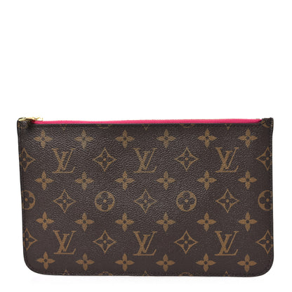 Louis Vuitton Monogram Neverfull MM GM Pochette Pivoine 1 of 7