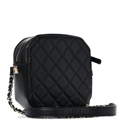 Chanel Calfskin CC Clock Camera Case Black 3 of 11