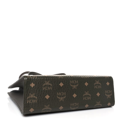 MCM Visetos Small Portuna Tote Sea Turtle 4 of 9