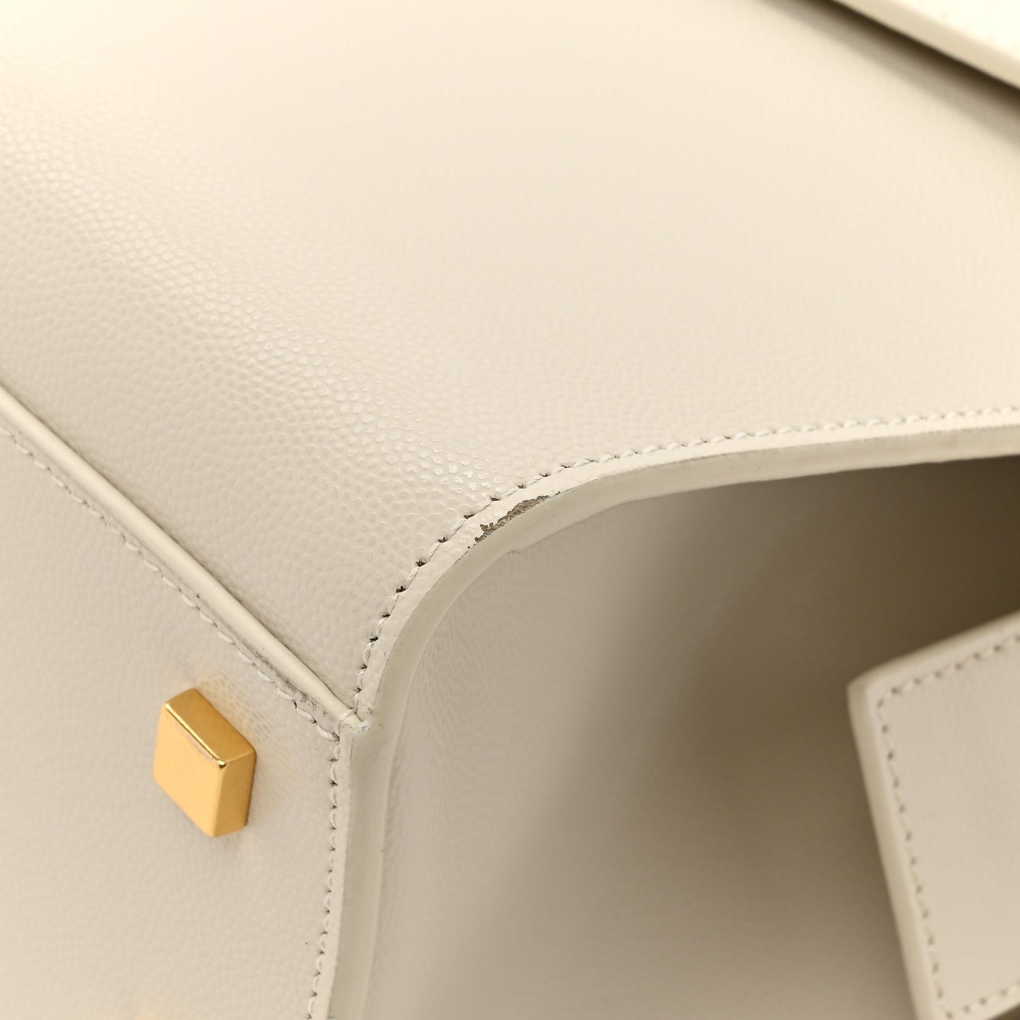 Grain De Poudre Small Uptown Tote Crema Soft