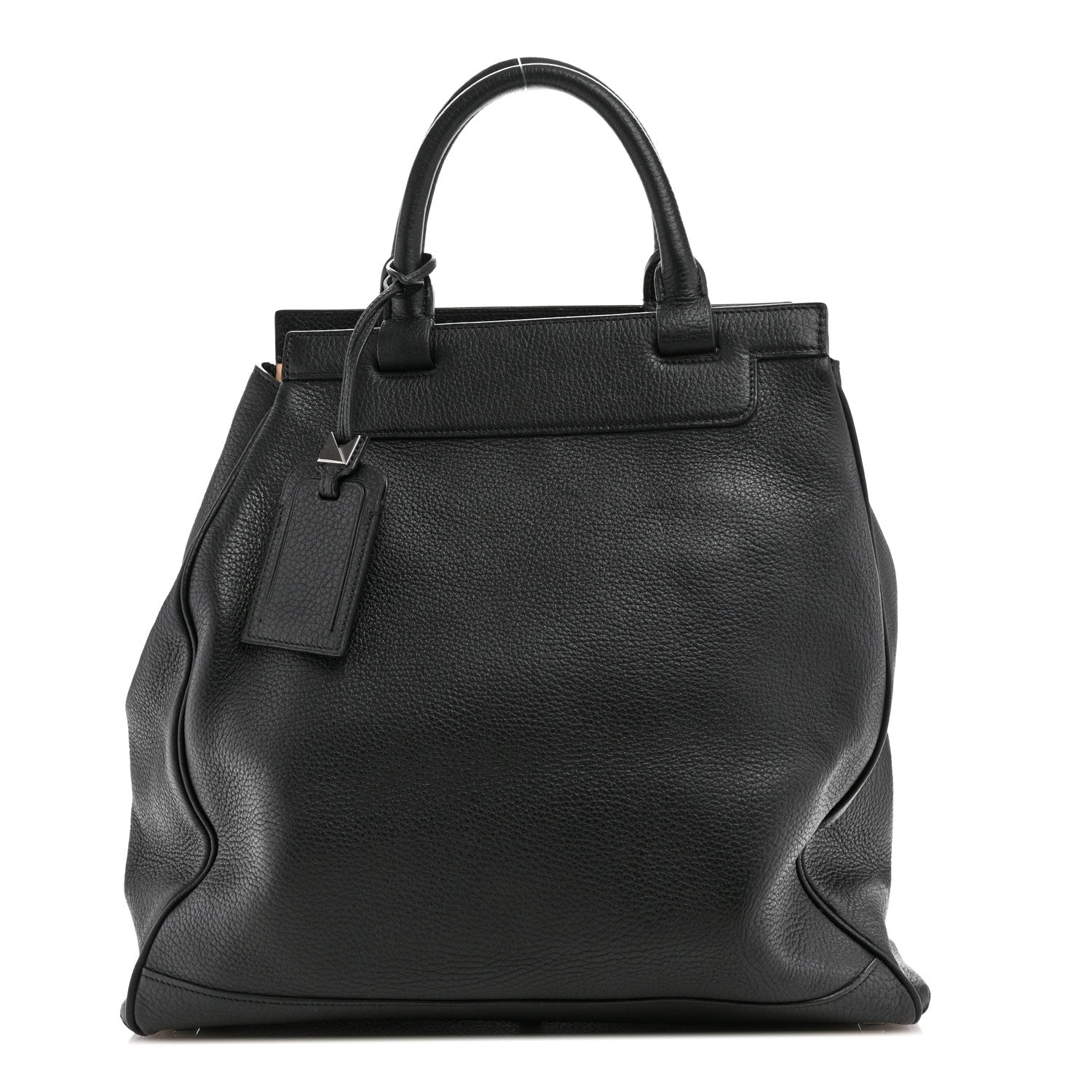 Moynat Taurillon Gex Pauline Haut Tote Black 1 of 12