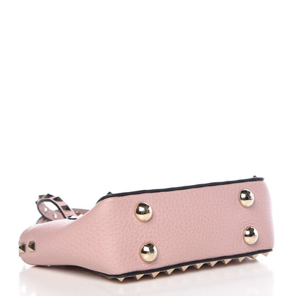 Valentino Garavani Grained Calfskin Micro Rockstud Tote Cipria 5 of 16