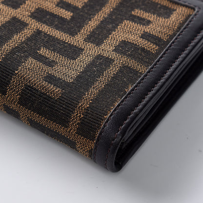 Fendi Zucca Continental Wallet Tobacco 6 of 13