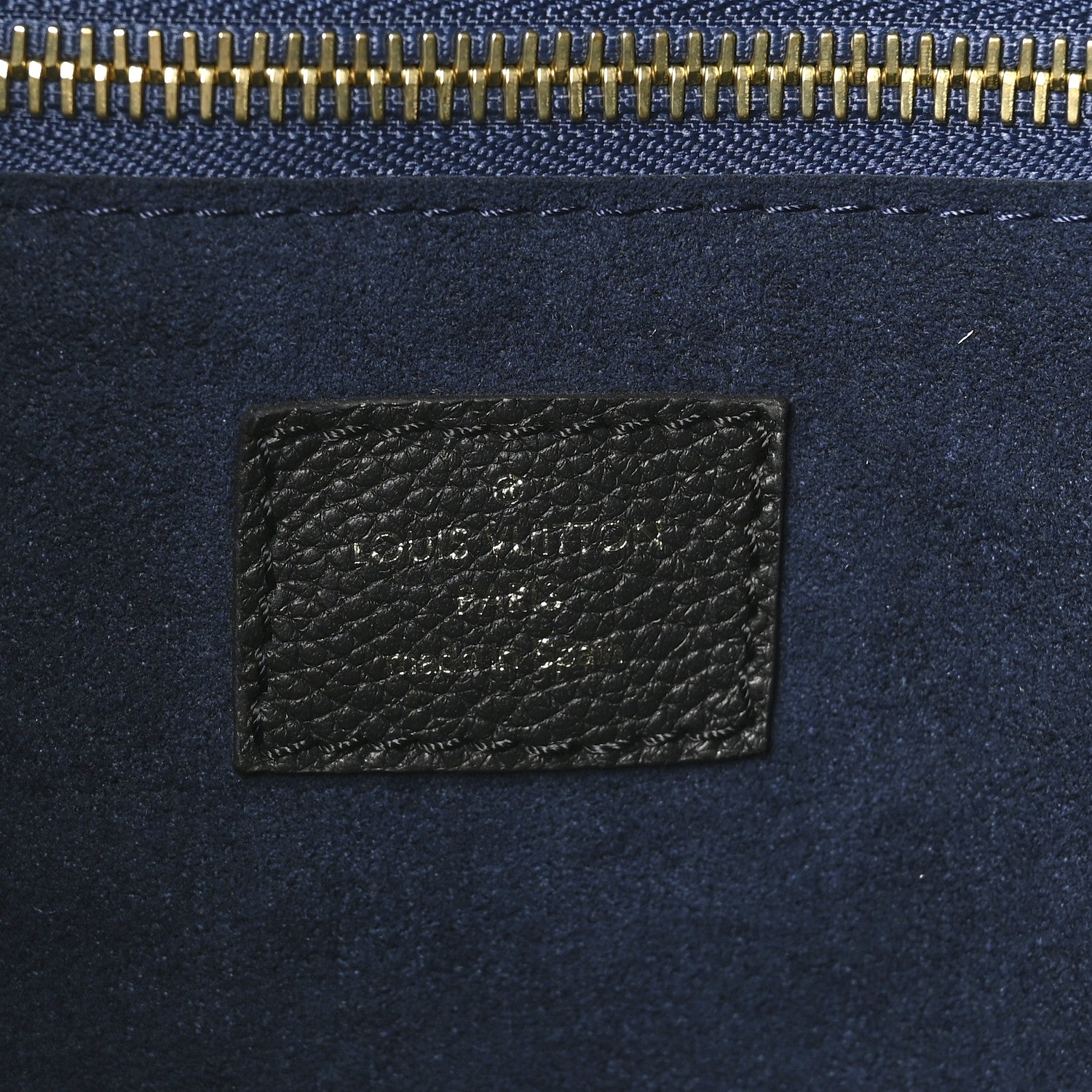 Louis Vuitton Empreinte Monogram Giant Neverfull MM Black 6 of 9