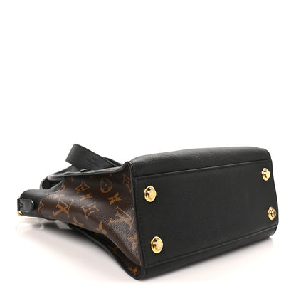 Louis Vuitton Calfskin Monogram On My Side PM Black 4 of 9