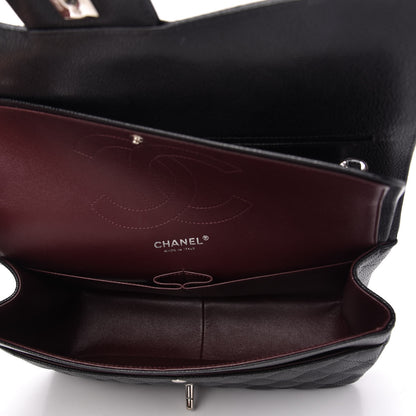 Chanel Caviar Quilted Jumbo Double Flap Black 5 of 11