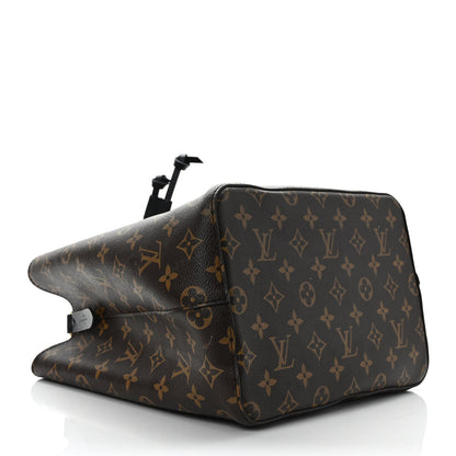 Louis Vuitton Monogram Neonoe MM Black 4 of 9