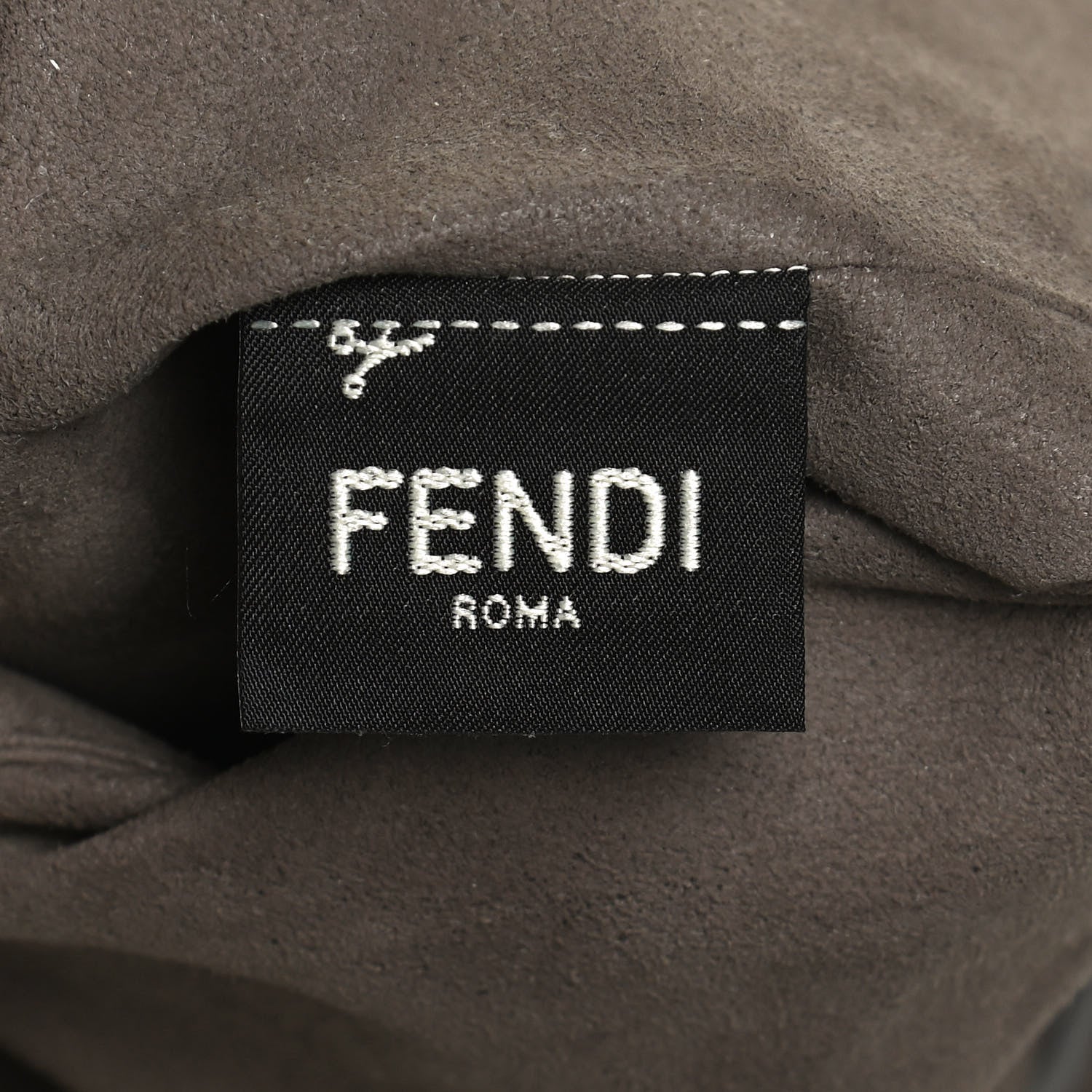 Fendi Vitello Grace Matte F is Fendi Grande Mon Tresor Bucket Bag Argilla 8 of 13