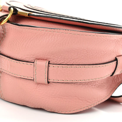 Chloe Calfskin Mini Marcie Round Crossbody Bag Fallow Pink 8 of 9