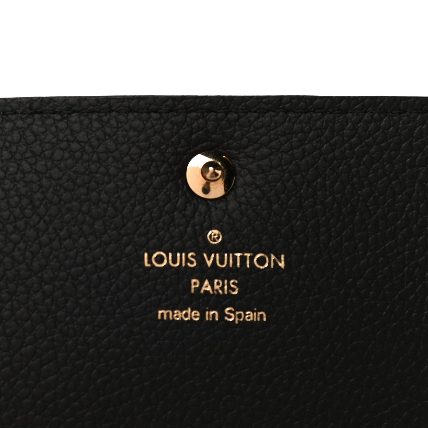 Empreinte Business Card Holder Black