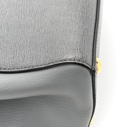 Fendi Vitello Elite Petite 2Jours Tote Grigio Grigio Chiaro 15 of 16