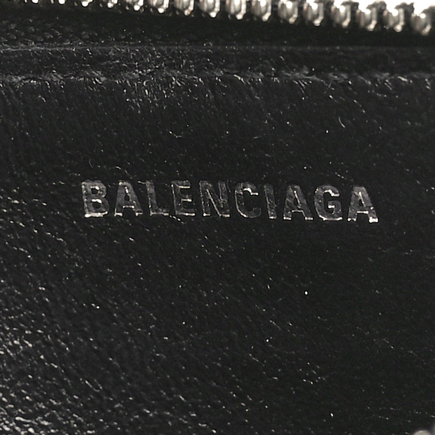 Balenciaga Agneau Le Cagole Coin Card Holder Black 6 of 10