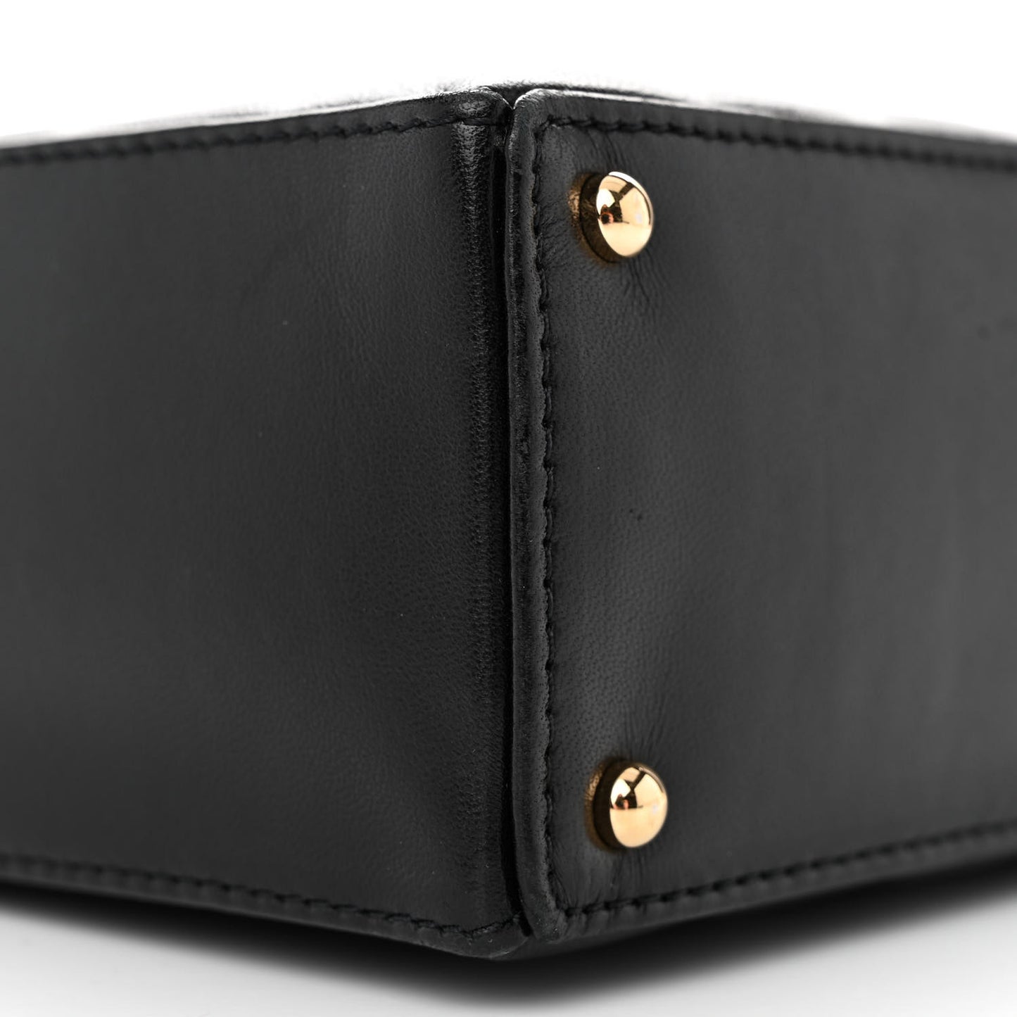 Lambskin Quilted Small Chocolate Bar Shoulder Bag Black
