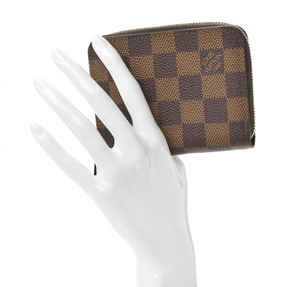 Louis Vuitton Damier Ebene Zippy Coin Purse 2 of 7