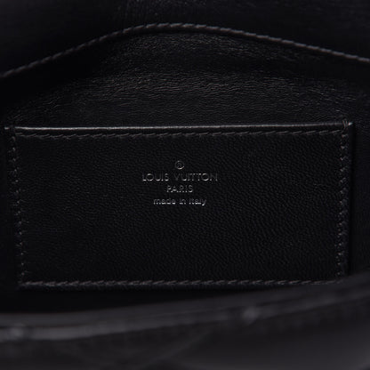 Louis Vuitton Lambskin Malletage GO-14 MM Black 8 of 9