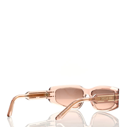 Christian Dior Acetate DiorSignature S9U Sunglasses Transparent Pink 4 of 6
