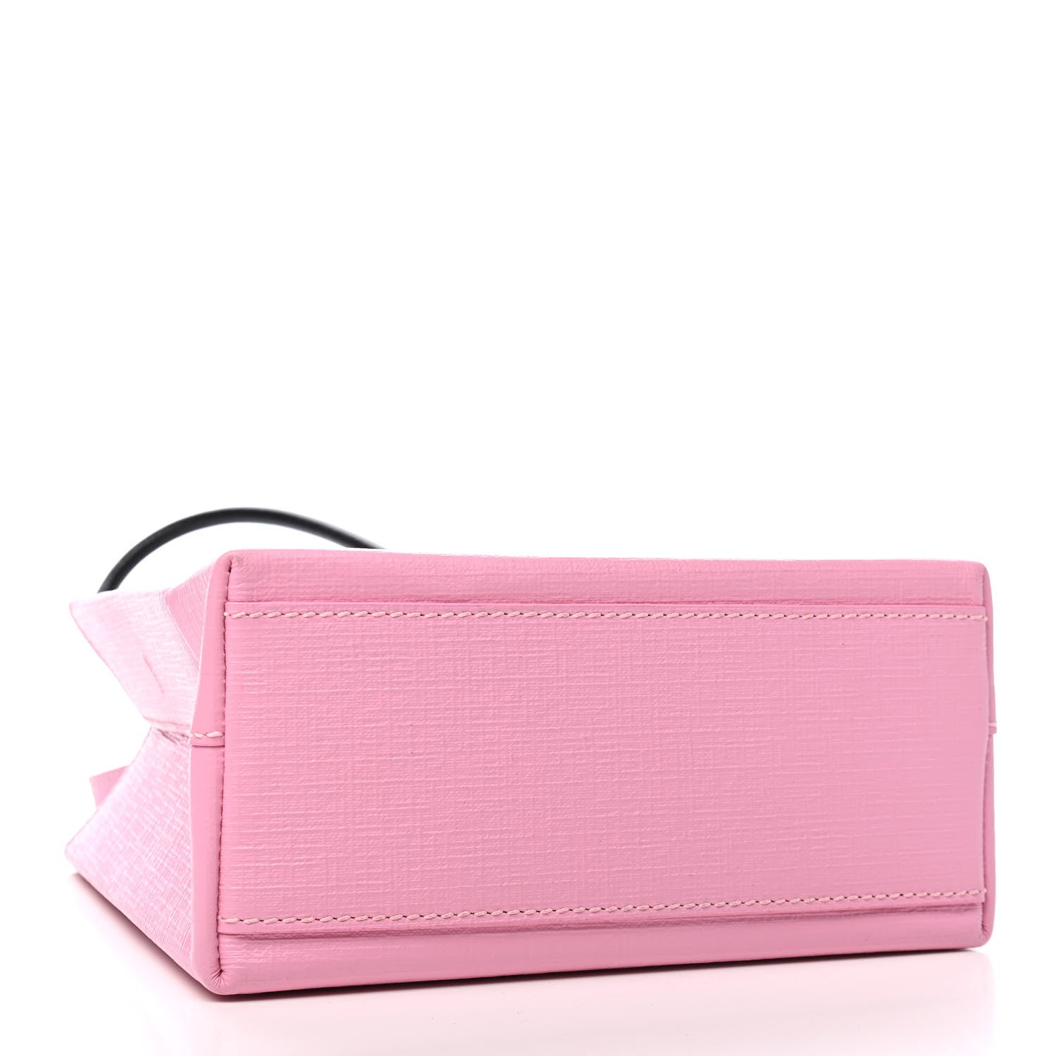 Balenciaga Squared Calfskin Logo North South Shopper Tote XXS Pink 4 of 10