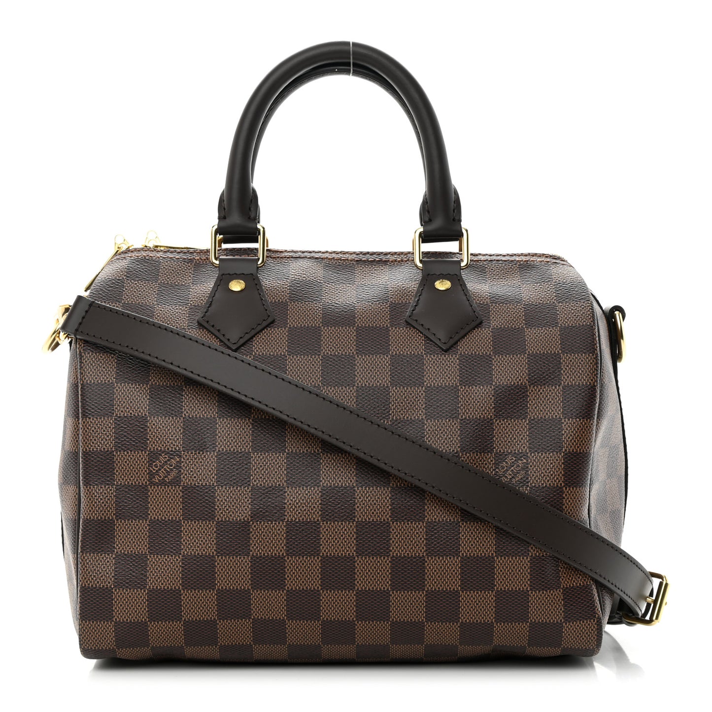Damier Ebene Speedy Bandouliere 25