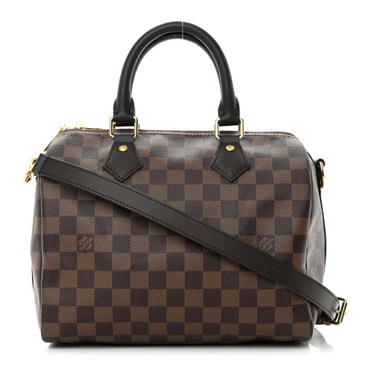 Louis Vuitton Damier Ebene Speedy Bandouliere 25 1 of 11