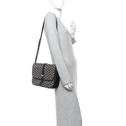 Goyard Goyardine Belvedere II MM Messenger Bag Black 4 of 37