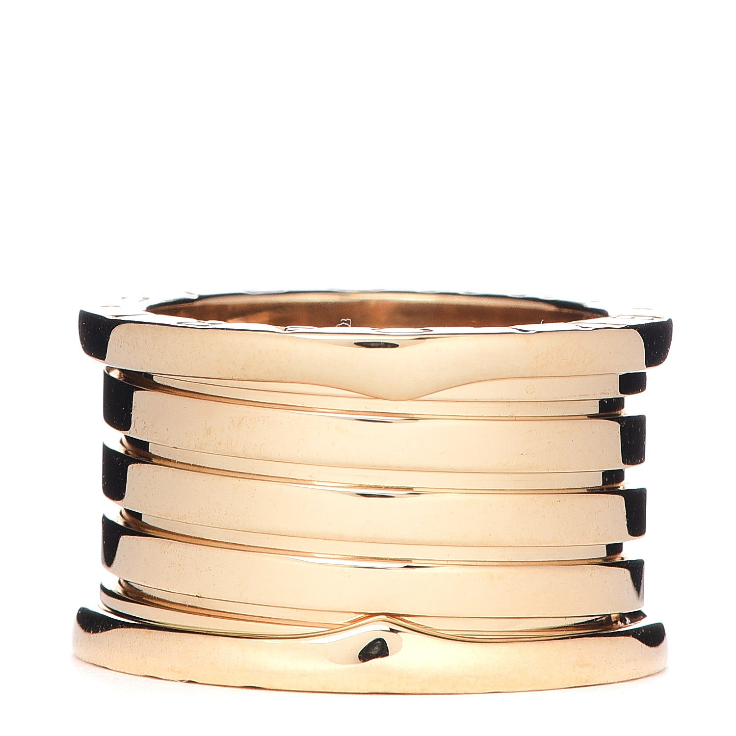 Cartier 18K Yellow Gold B.Zero1 Five-Band Anniversary Ring 52 6 1 of 5