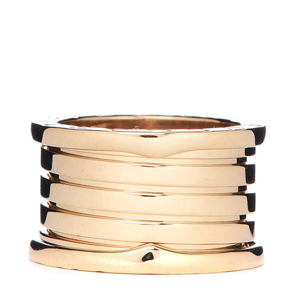 Cartier 18K Yellow Gold B.Zero1 Five-Band Anniversary Ring 52 6 1 of 5