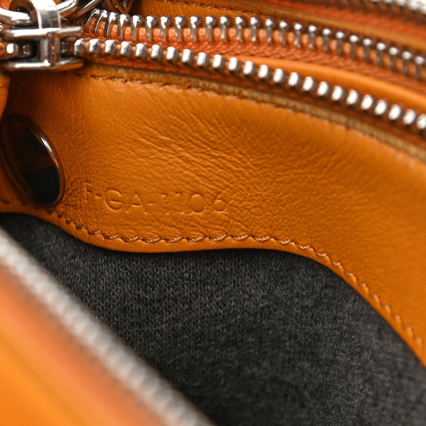 Lambskin Small Trio Crossbody Bag Sunflower