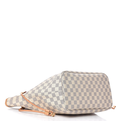Louis Vuitton Damier Azur Neo Neverfull MM Rose Ballerine 5 of 13
