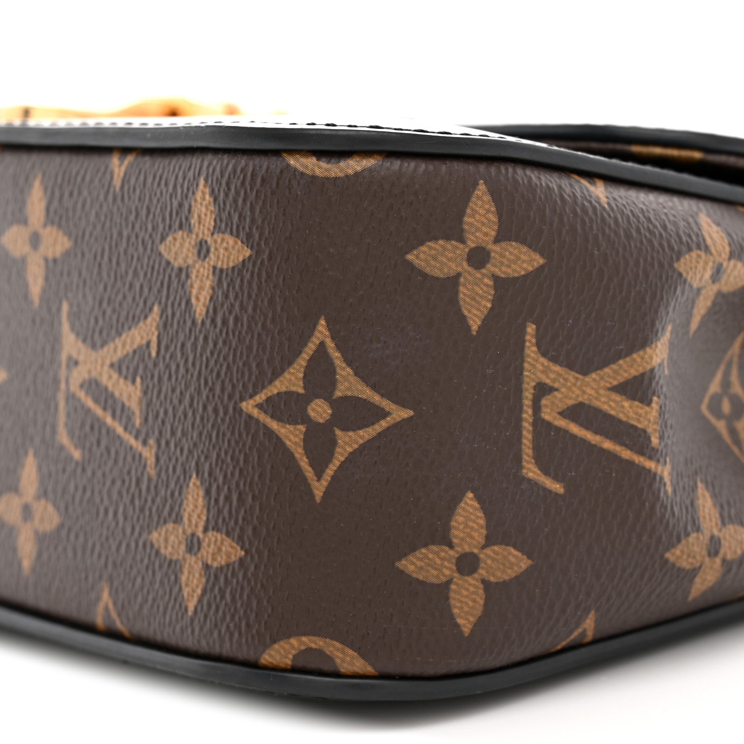 Louis Vuitton Patent Calfskin Monogram Cherrywood BB Black 10 of 11