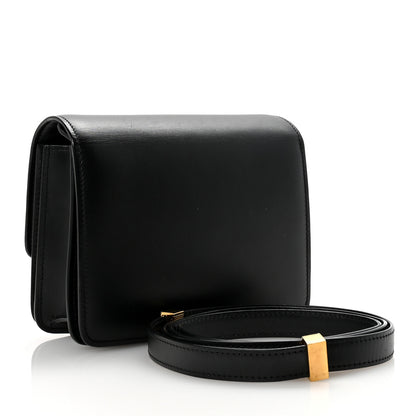Celine Box Calfskin Small Classic Box Flap Bag Black 3 of 10