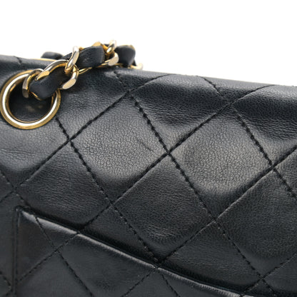 Chanel Lambskin Quilted Small Double Flap Black 16 of 19