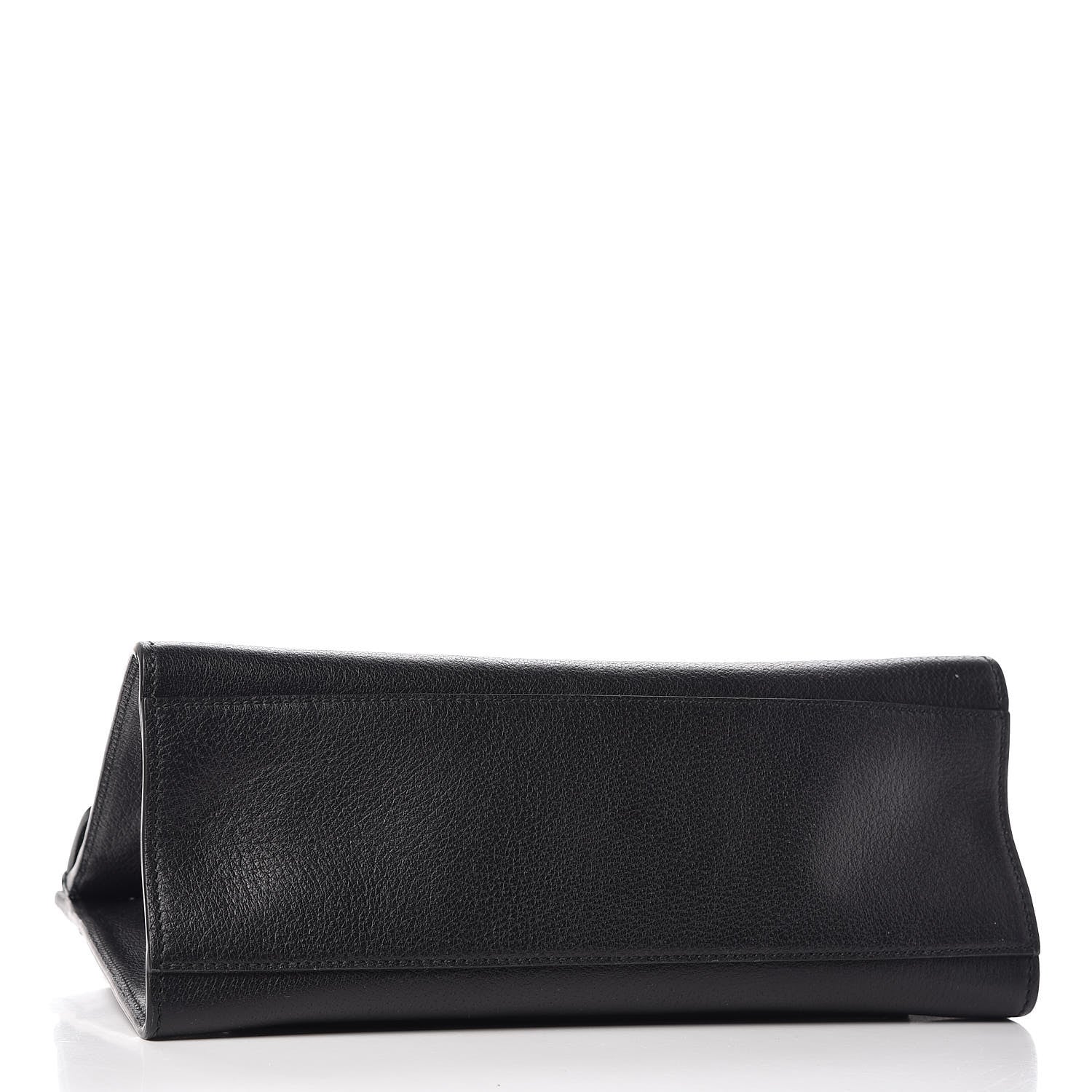 Gucci Grained Calfskin Web Crystal Butterfly Stripe Medium Totem Top Handle Bag Black 4 of 10