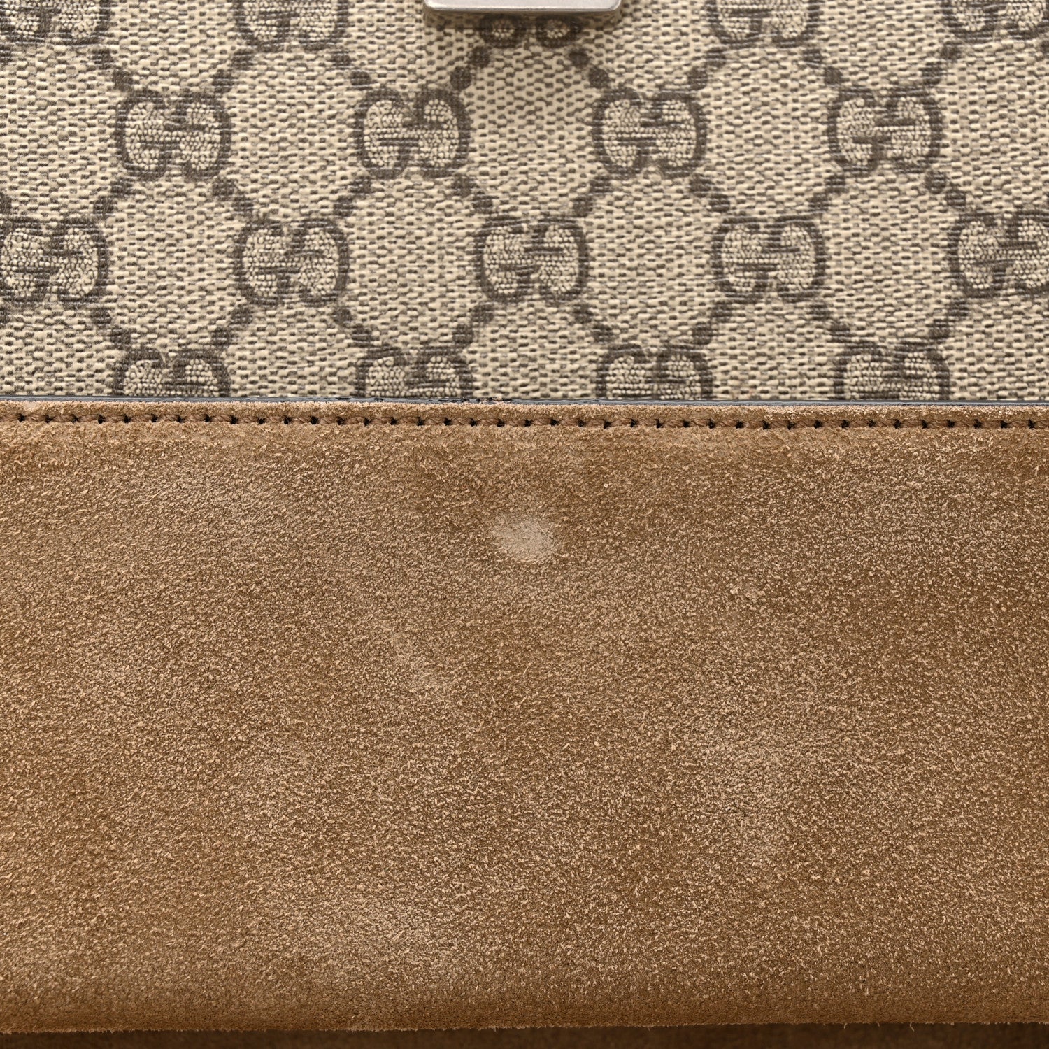 Gucci GG Supreme Monogram Small Dionysus Shoulder Bag Taupe 11 of 11