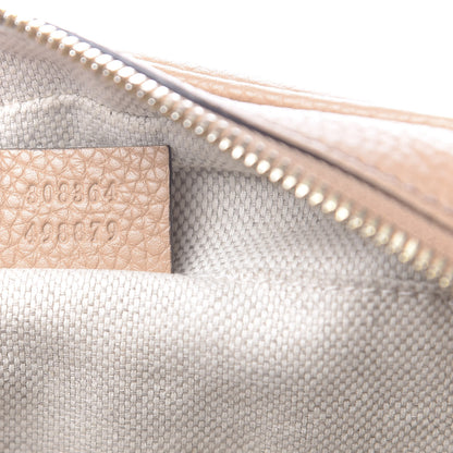 Gucci Pebbled Calfskin Small Soho Disco Bag Camelia 7 of 11