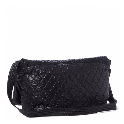 Chanel Nylon Quilted Large Coco Cocoon Shopping Tote and Messenger Bag Black 9 of 15