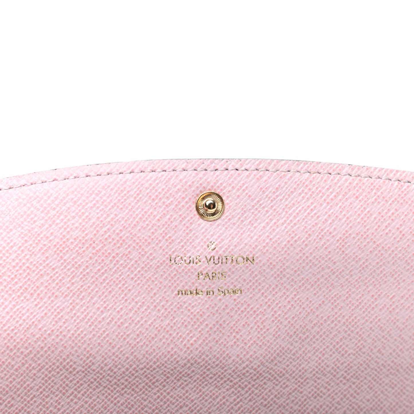 Monogram Emilie Wallet Rose Ballerine